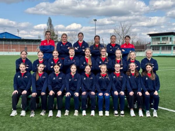 Состав женской юниорской сборной России (U19) на сбор в Крымске